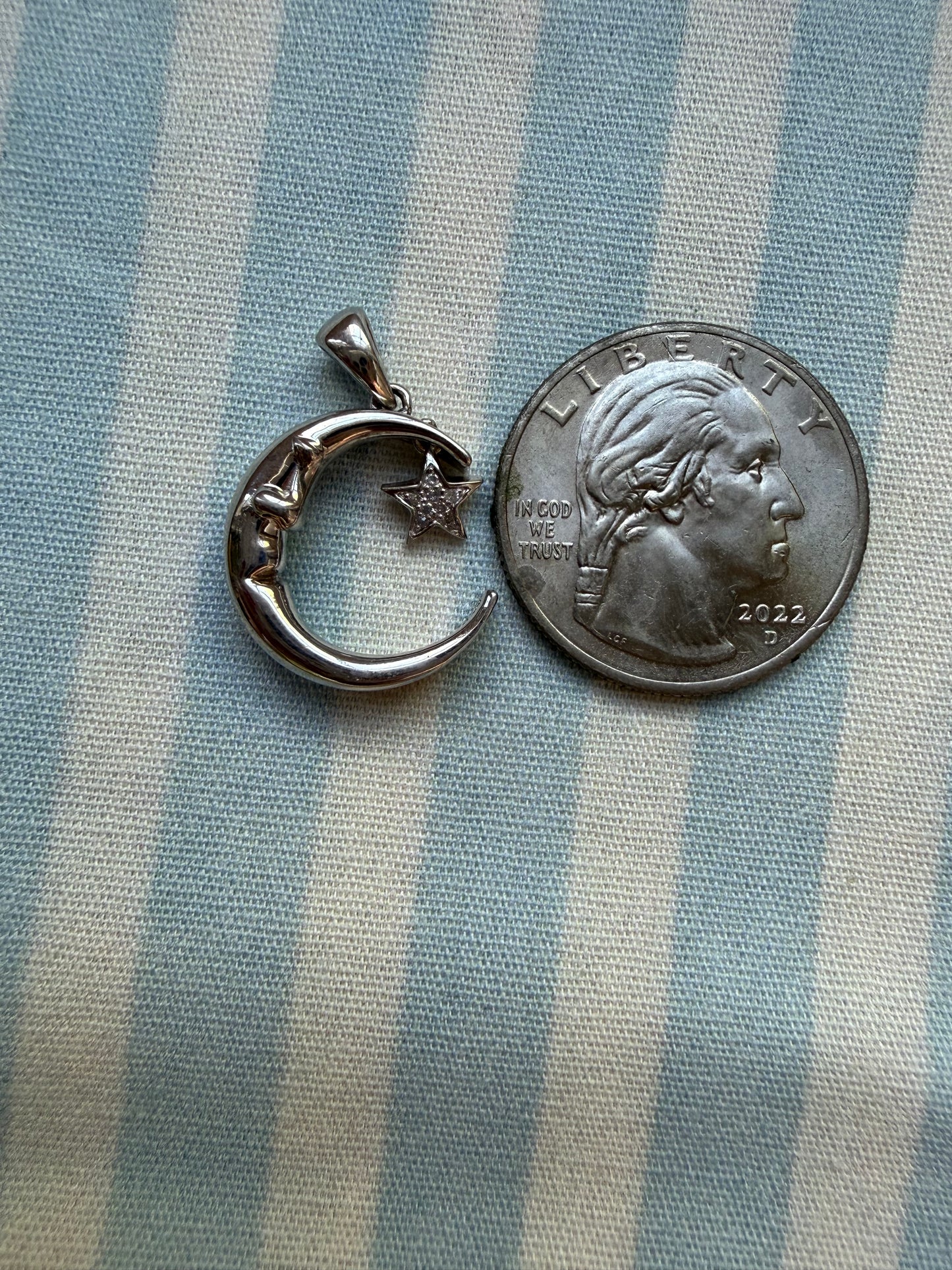 To the Moon and Back Pendant Charm
