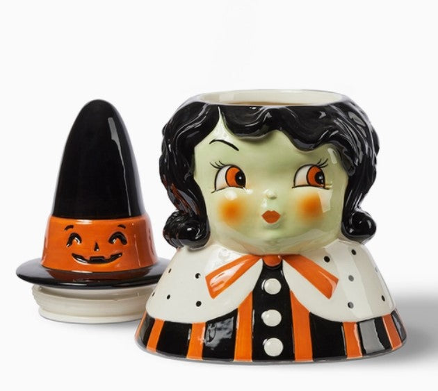 Johanna Parker Carnival Witch Cookie Jar