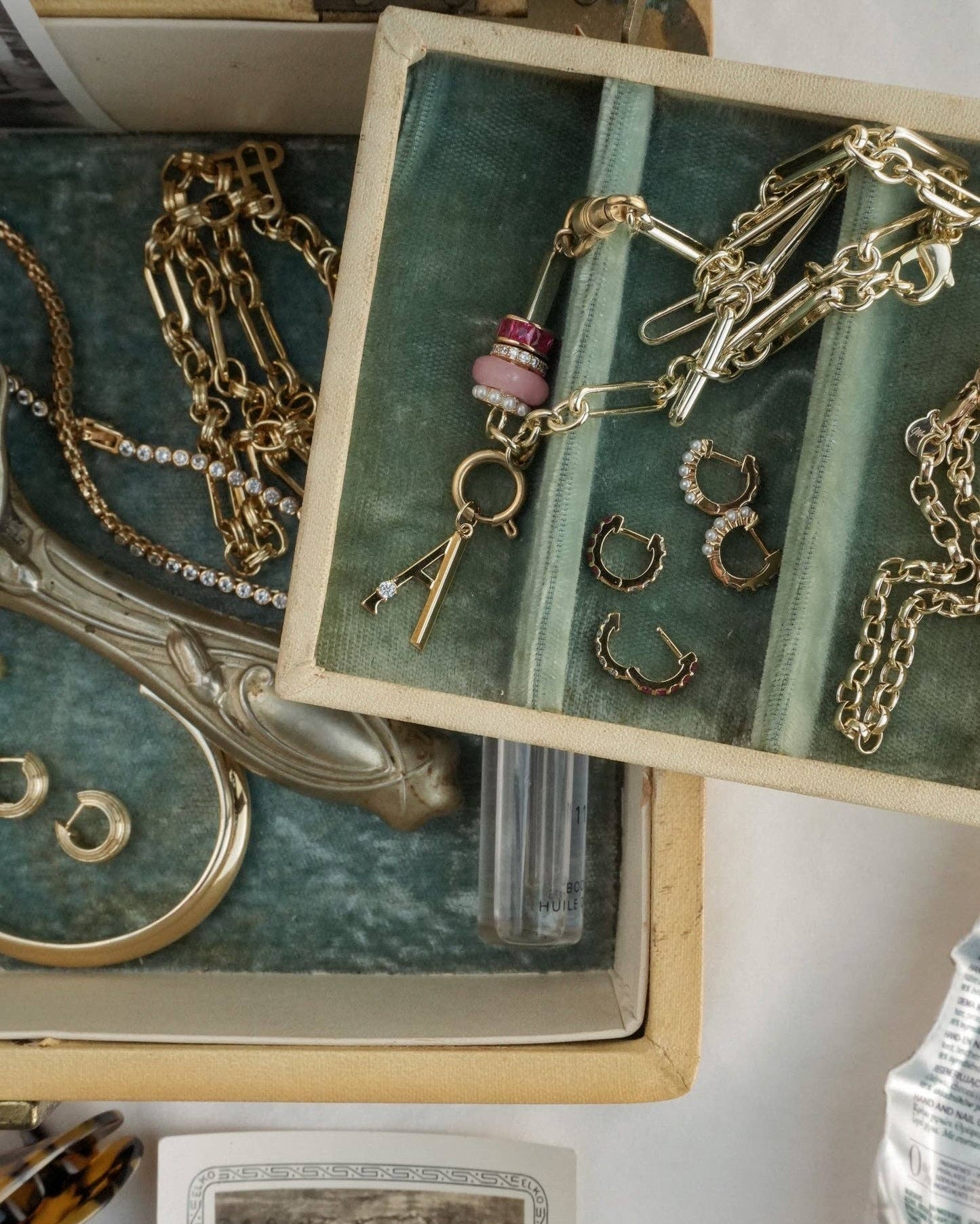 Liam Space Bar Chain Necklace
