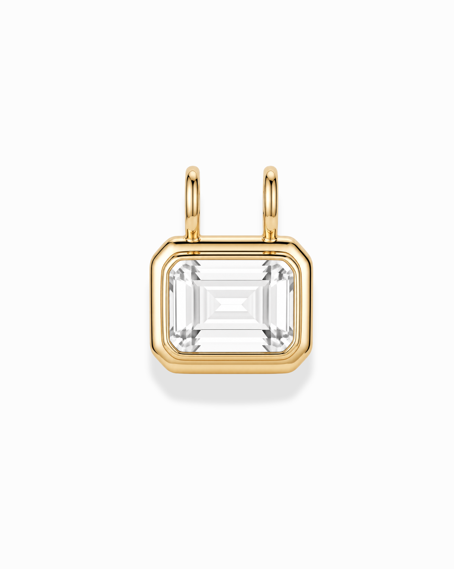 Elsie Sapphire Bezel Charm