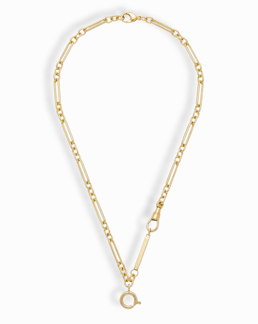 Liam Space Bar Chain Necklace