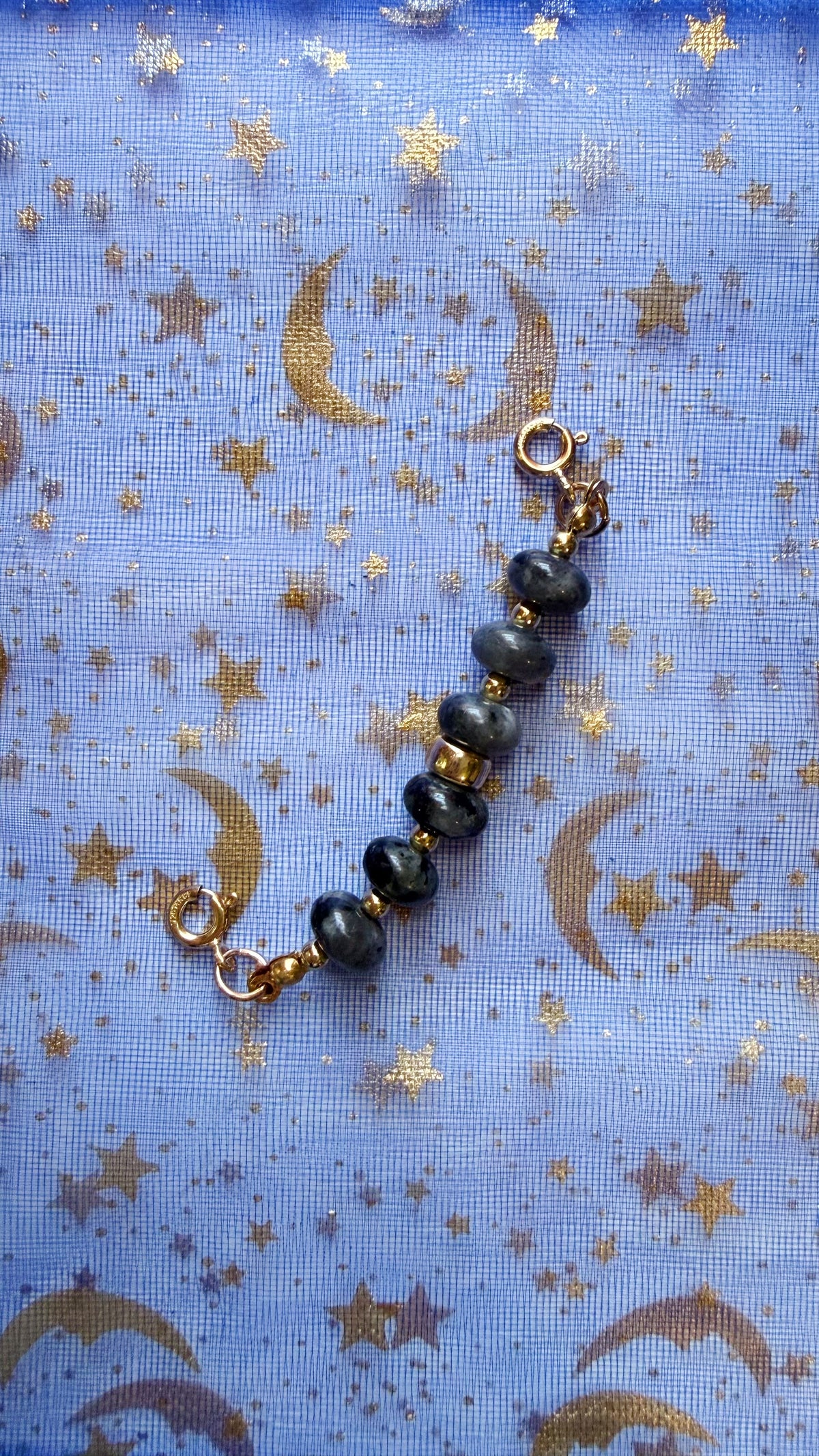Elevated Candy Necklace Extenders/Connectors - Genuine Gemstone and Gold Filled Beads