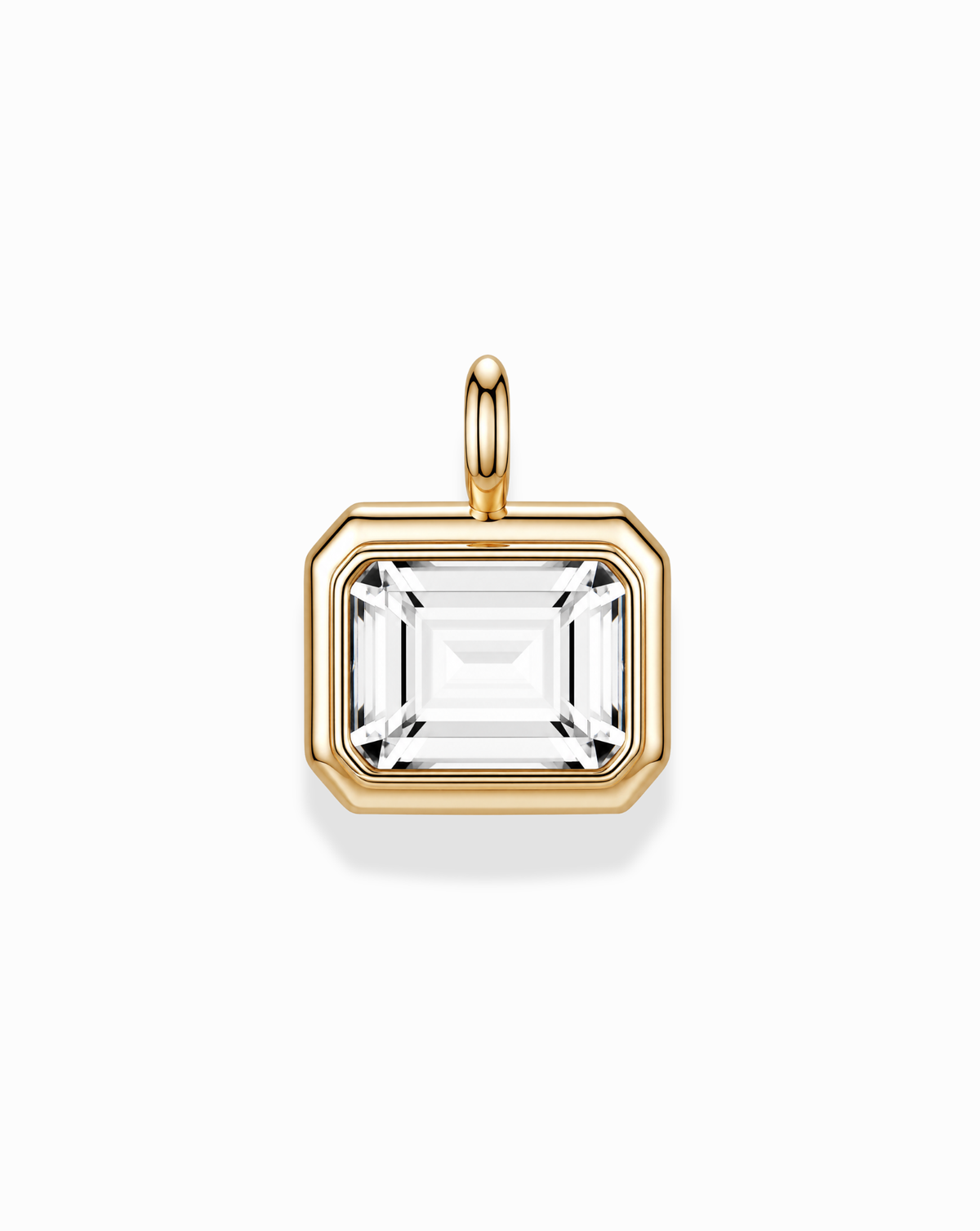 Elsie Sapphire Bezel Charm