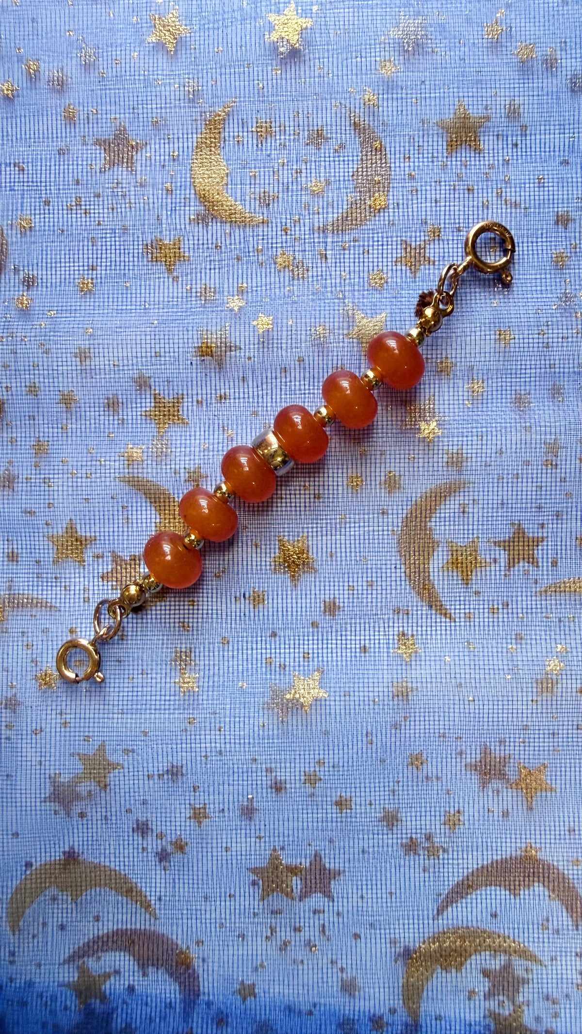 Elevated Candy Necklace Extenders/Connectors - Genuine Gemstone and Gold Filled Beads