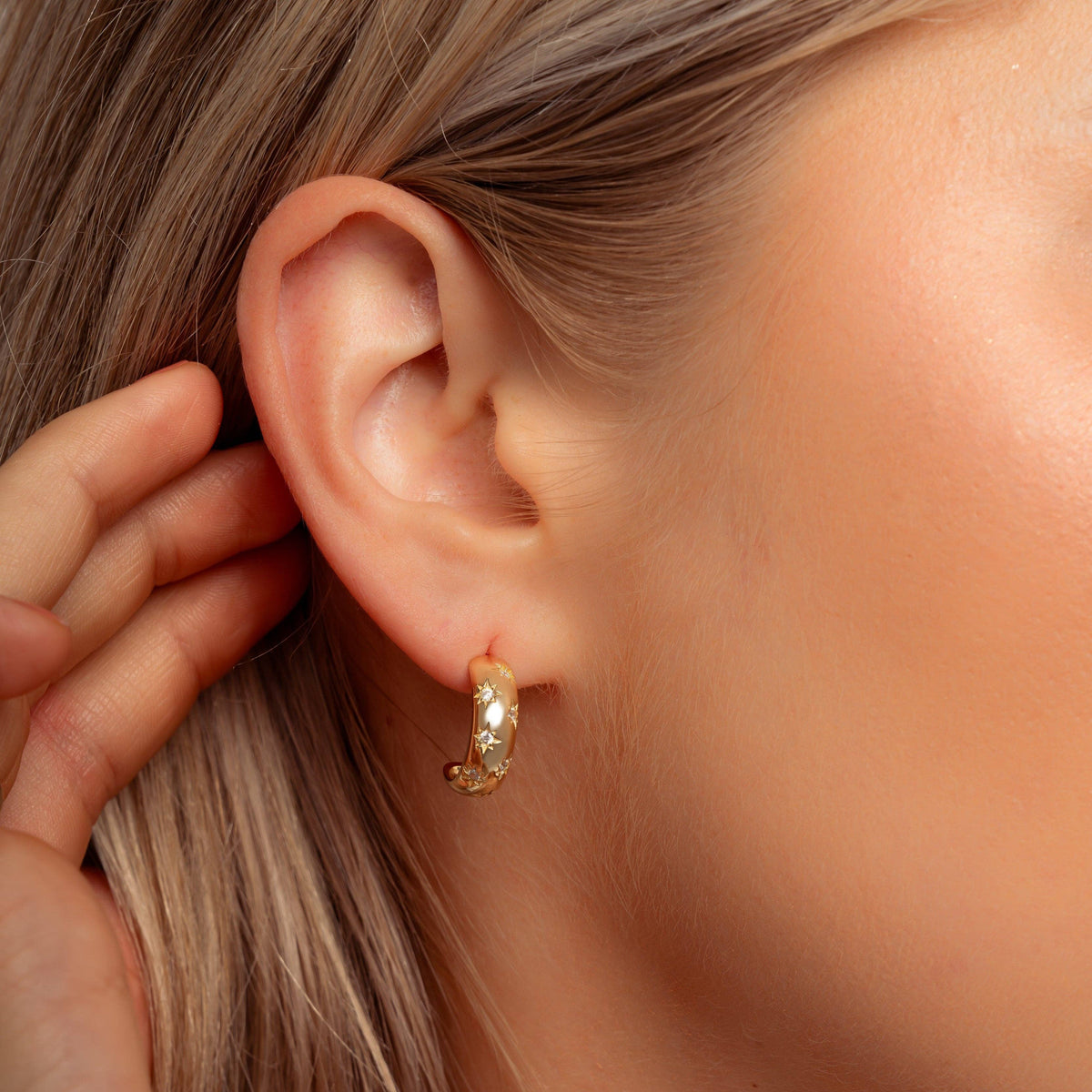 Starburst Dome Hoops