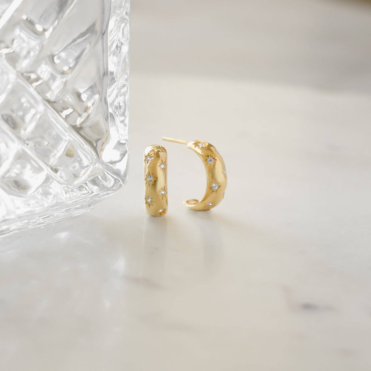 Starburst Dome Hoops