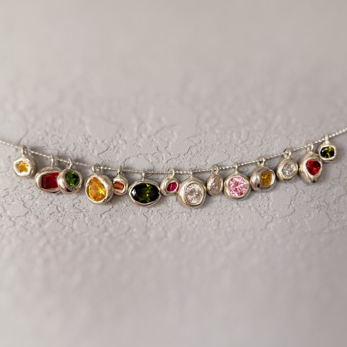 Handmade .999 Fine silver Blobert charms