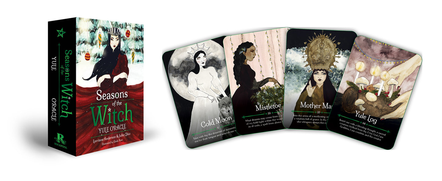Seasons of The Witch Yule 52 Card Oracle Deck