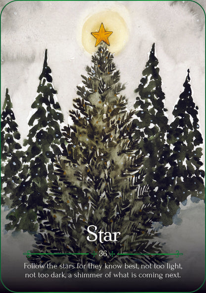 Seasons of The Witch Yule 52 Card Oracle Deck