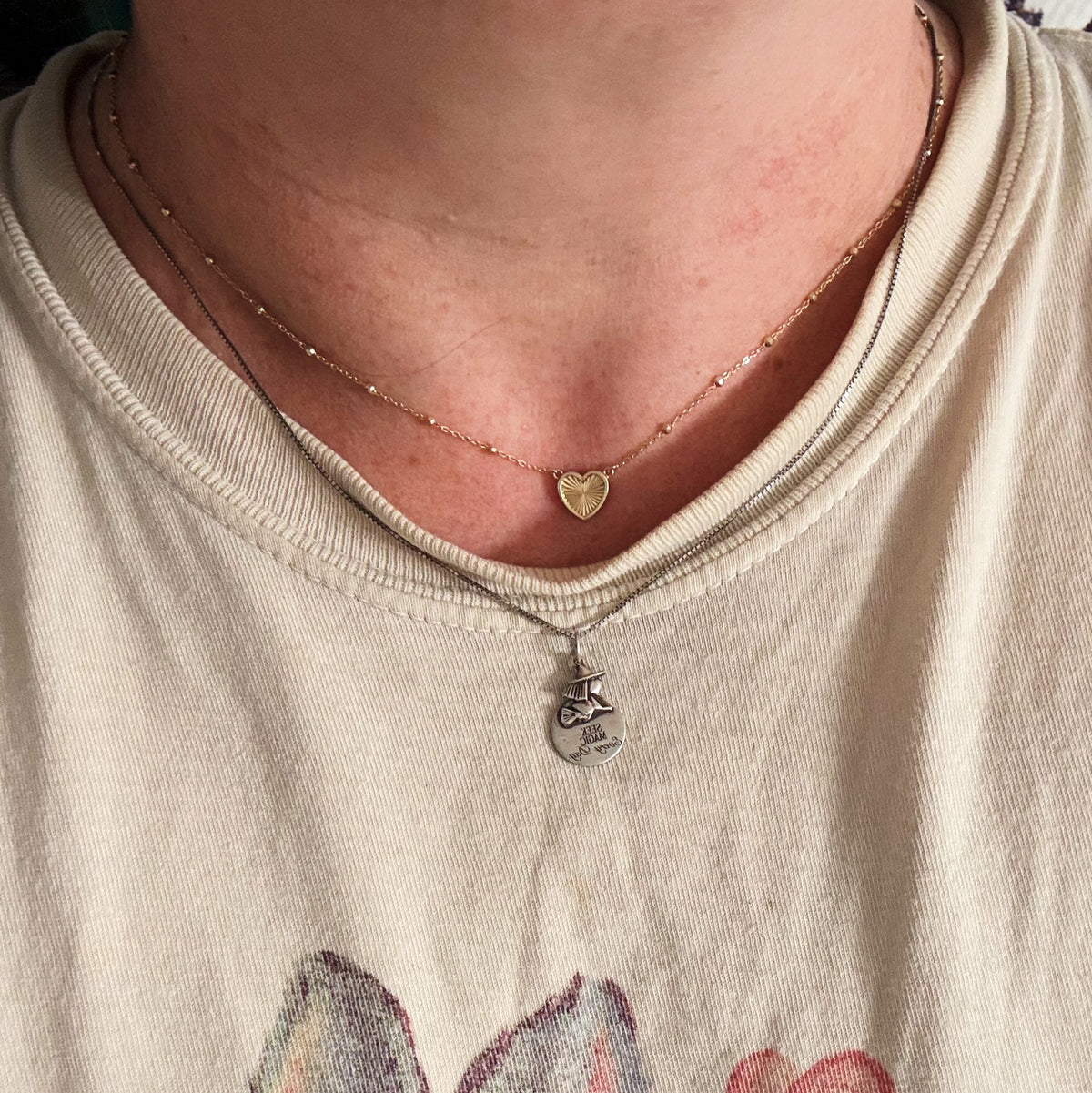 Custom Engraved Little Witch Charm .925 Sterling Silver