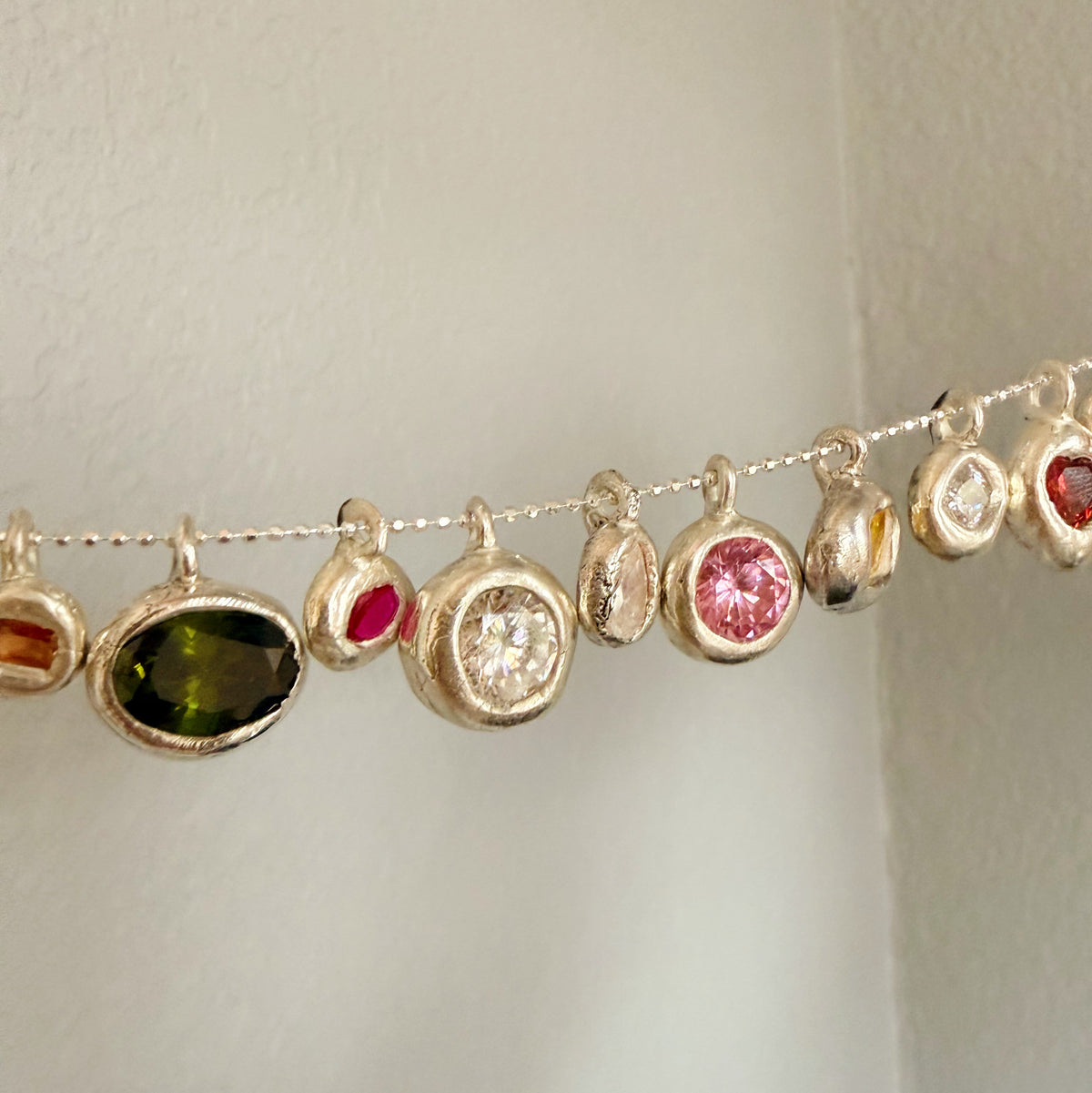 Handmade .999 Fine silver Blobert charms