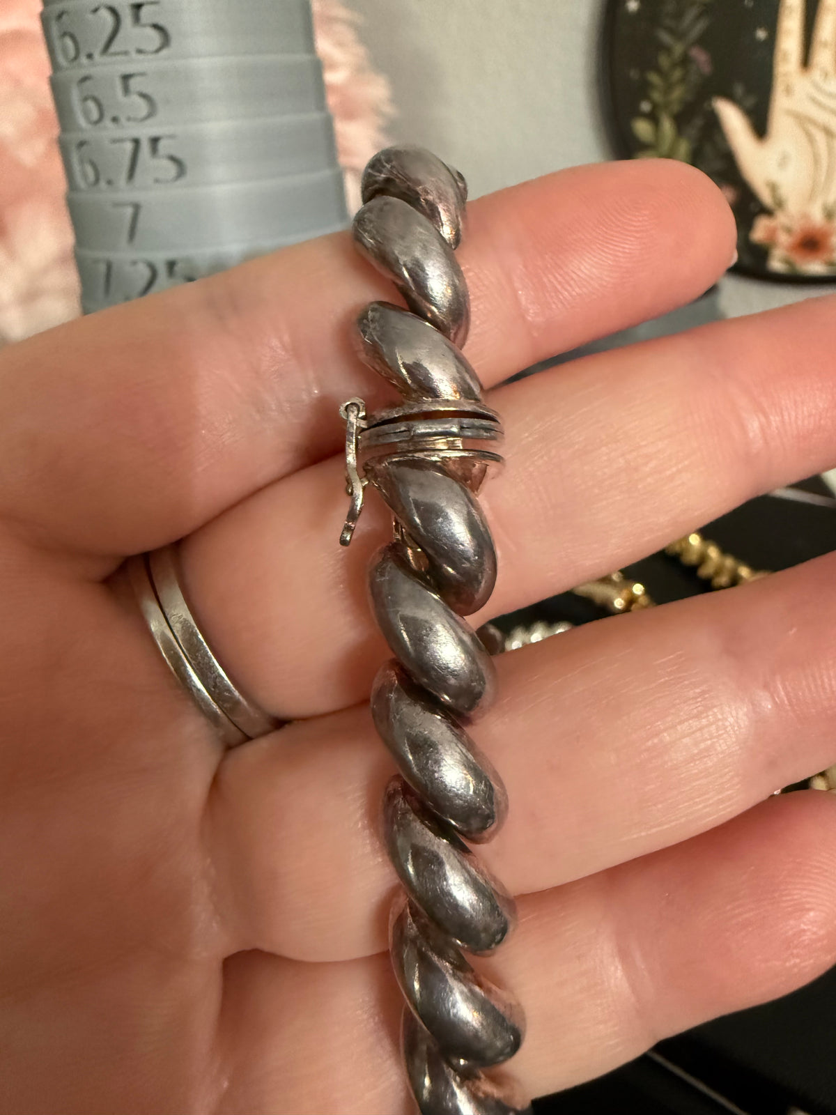 Vintage Sterling Silver San Marco Bracelet