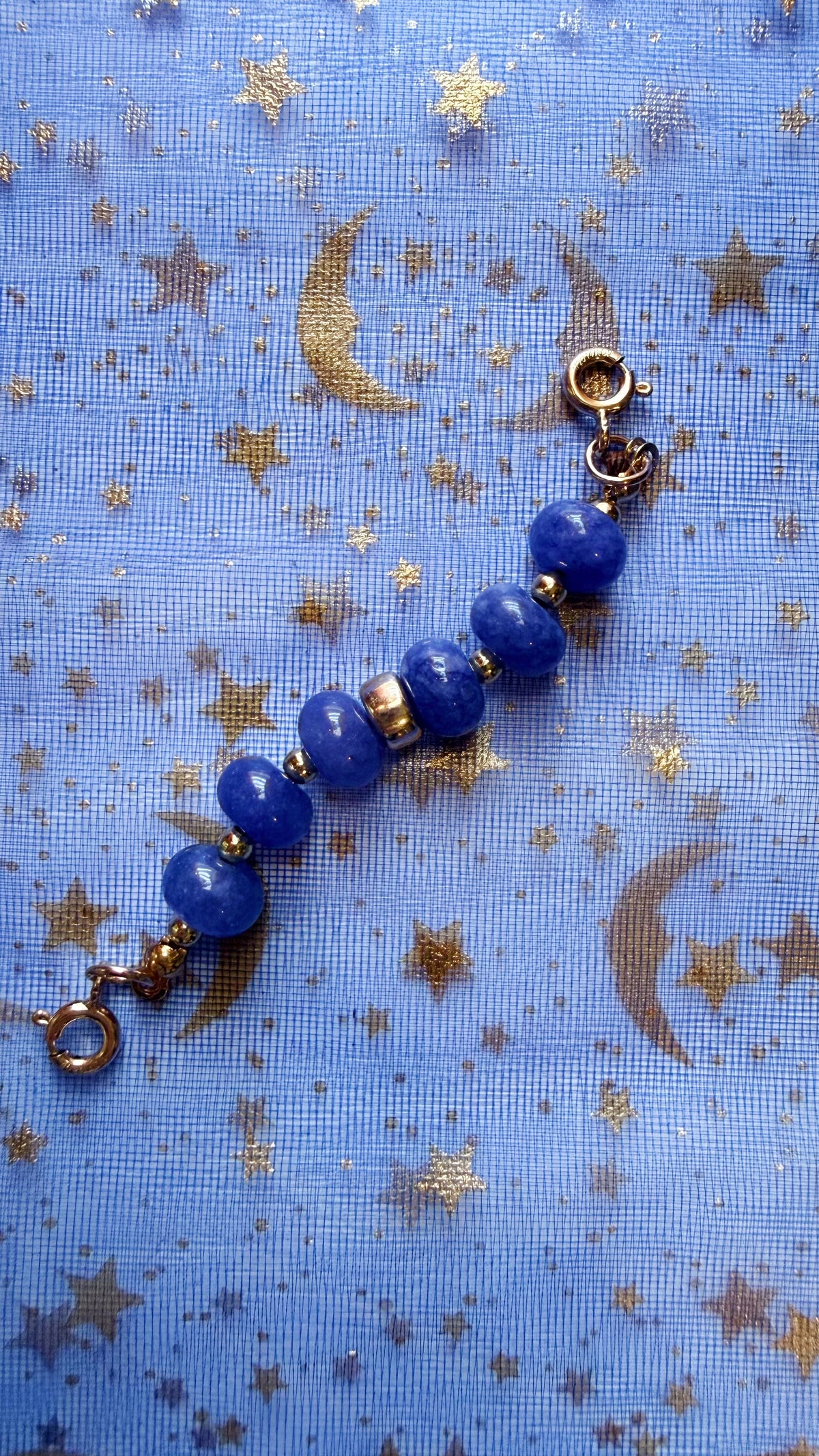 Elevated Candy Necklace Extenders/Connectors - Genuine Gemstone and Gold Filled Beads