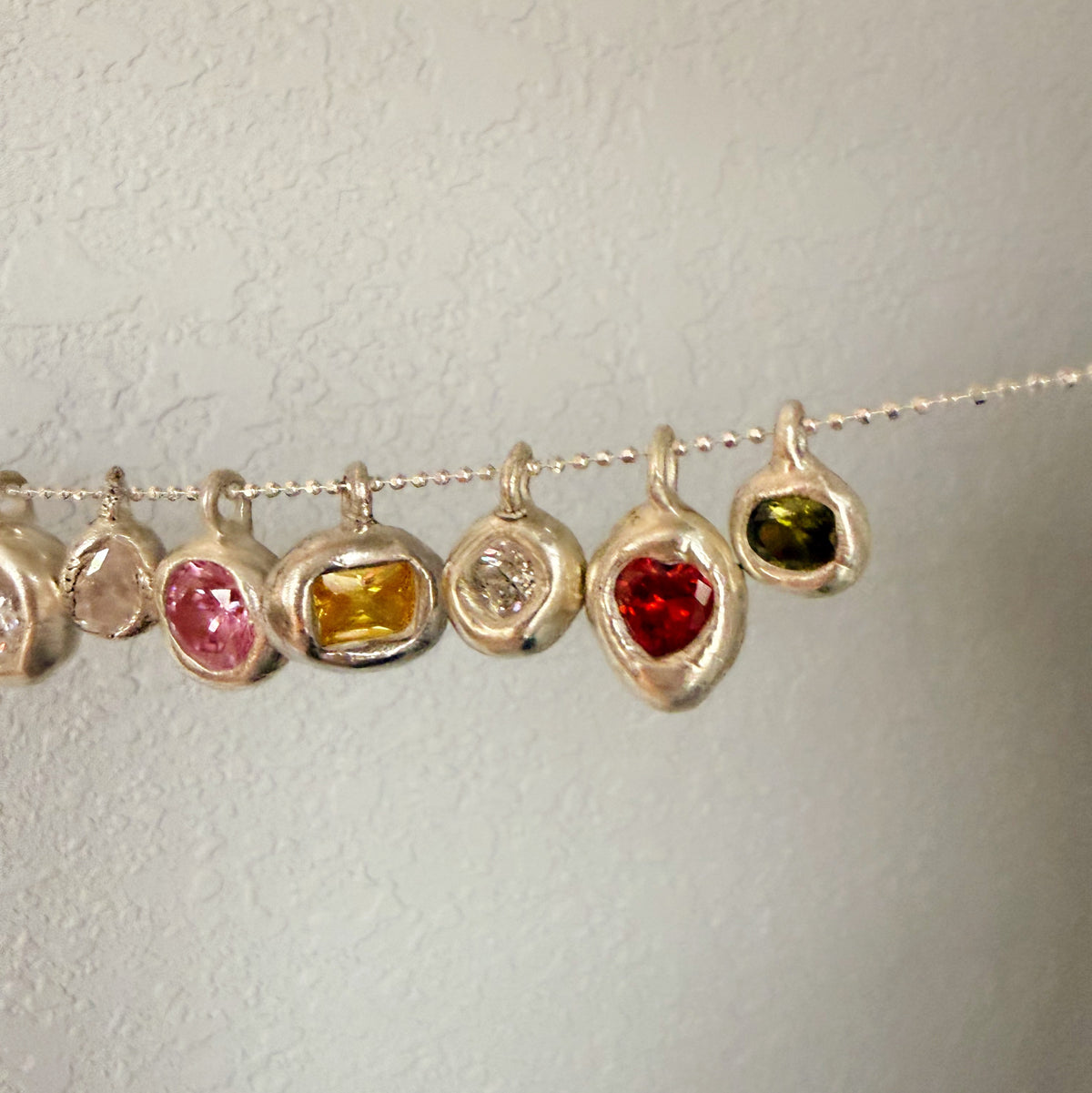 Handmade .999 Fine silver Blobert charms