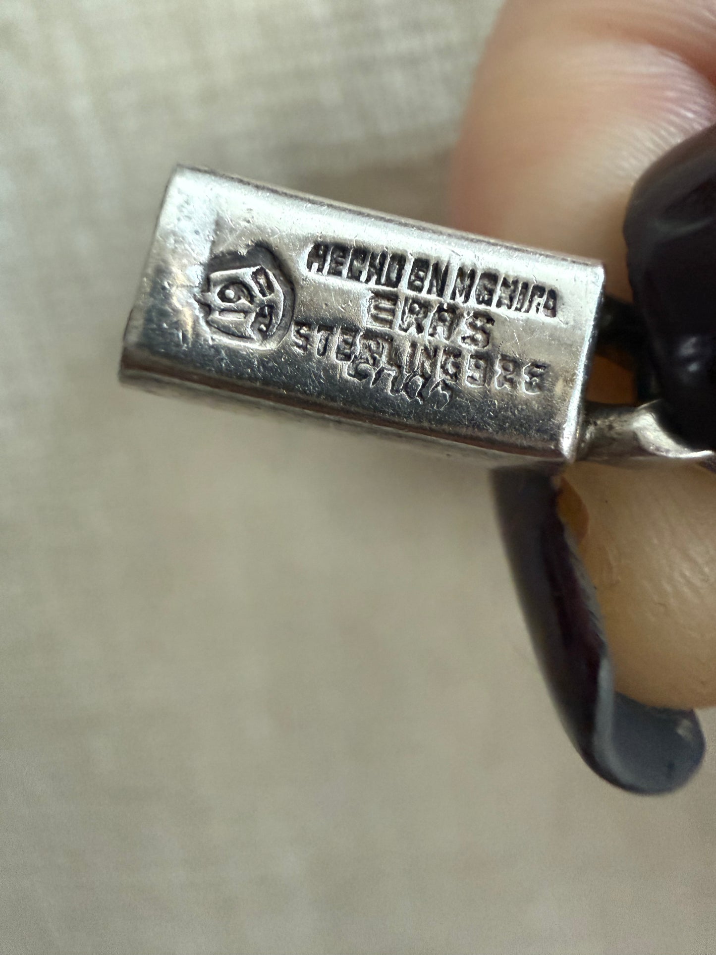 Vintage Taxco Sterling Silver Mexico Charm Bracelet 42.4g