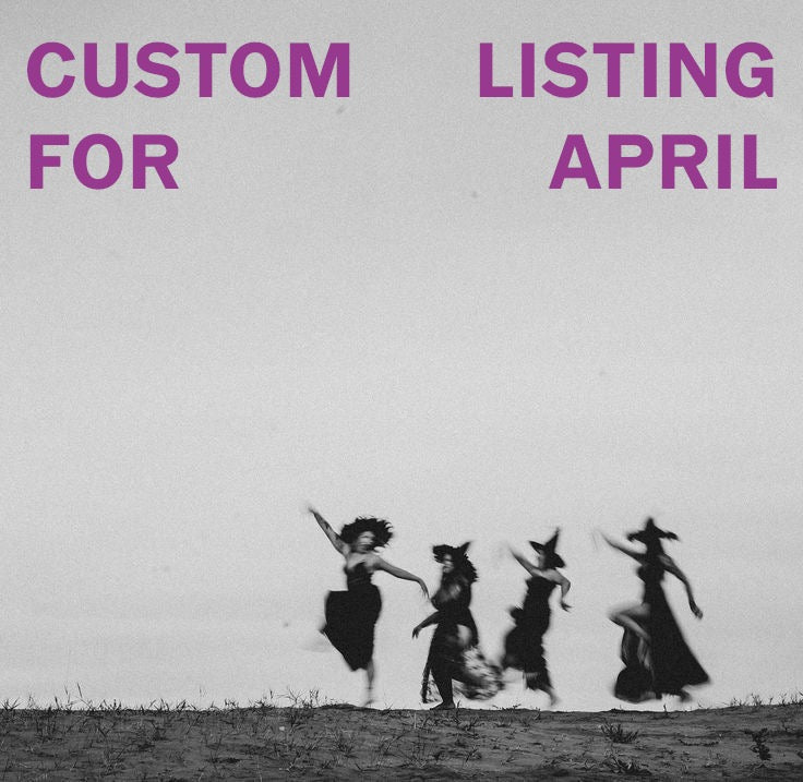 Custom Listing for April - La Etoile Potelée in Lavender