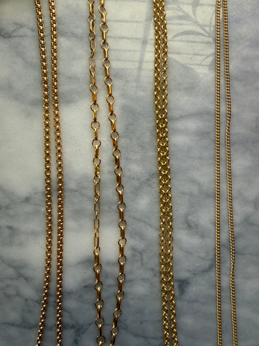 Custom Chain Bar: Gold Filled