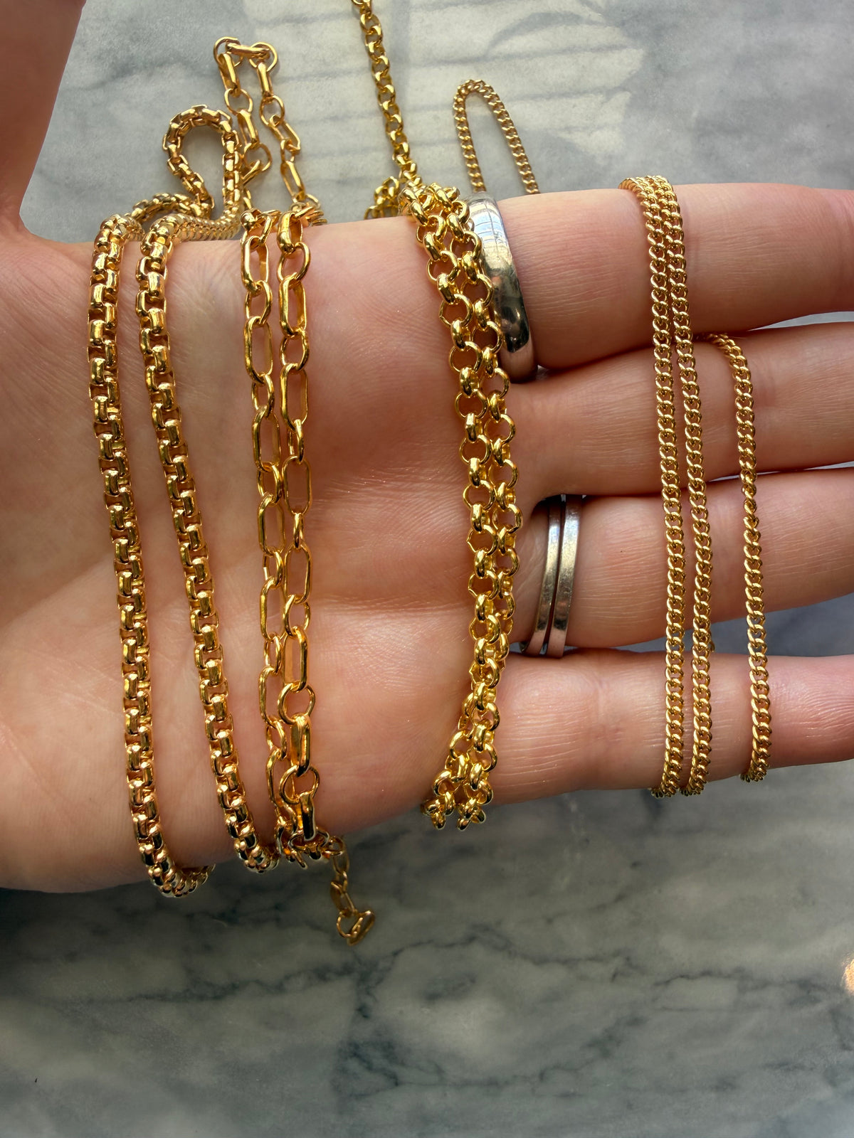 Custom Chain Bar: Gold Filled