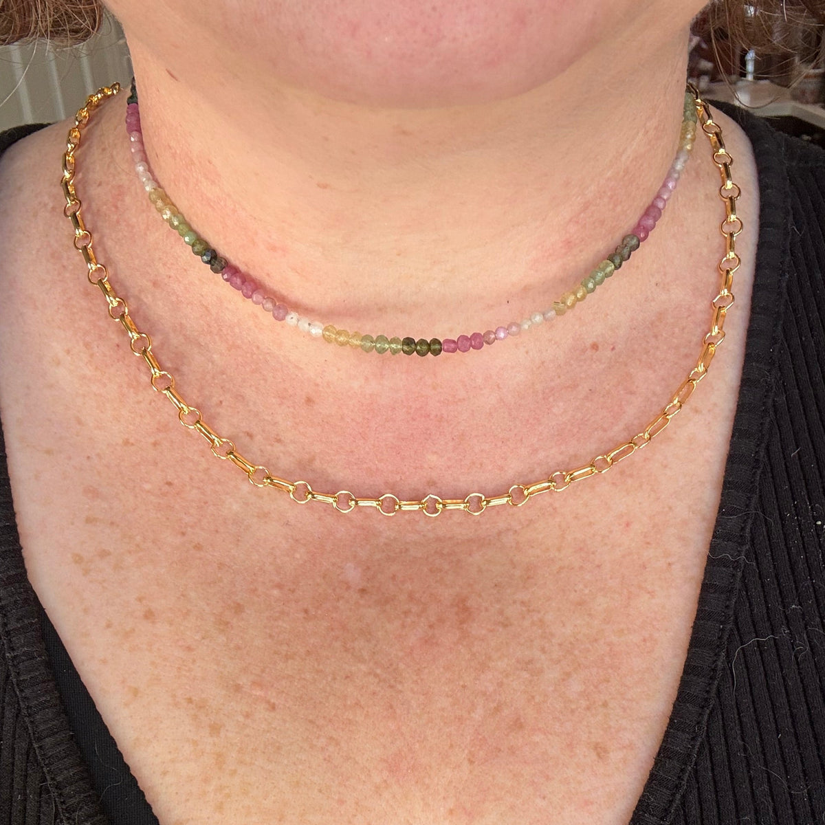 Custom Chain Bar: Gold Filled