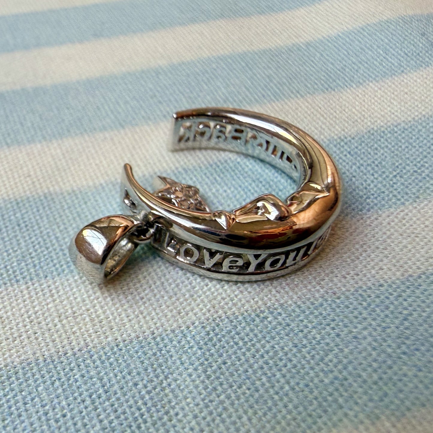 To the Moon and Back Pendant Charm