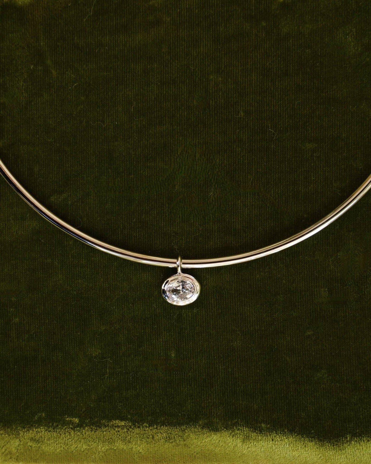 Marla Sapphire Bezel Charm