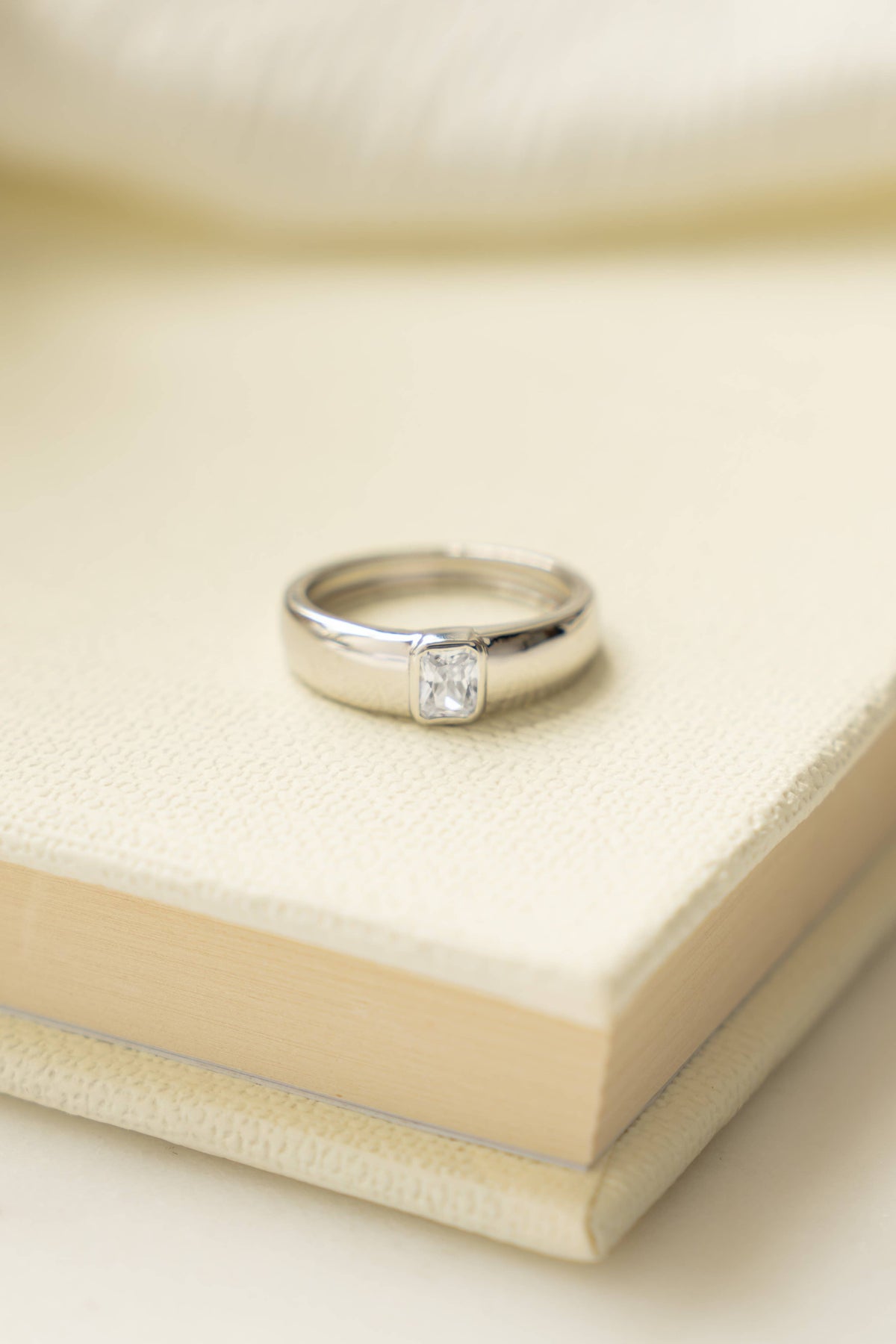 Baguette Dome Ring