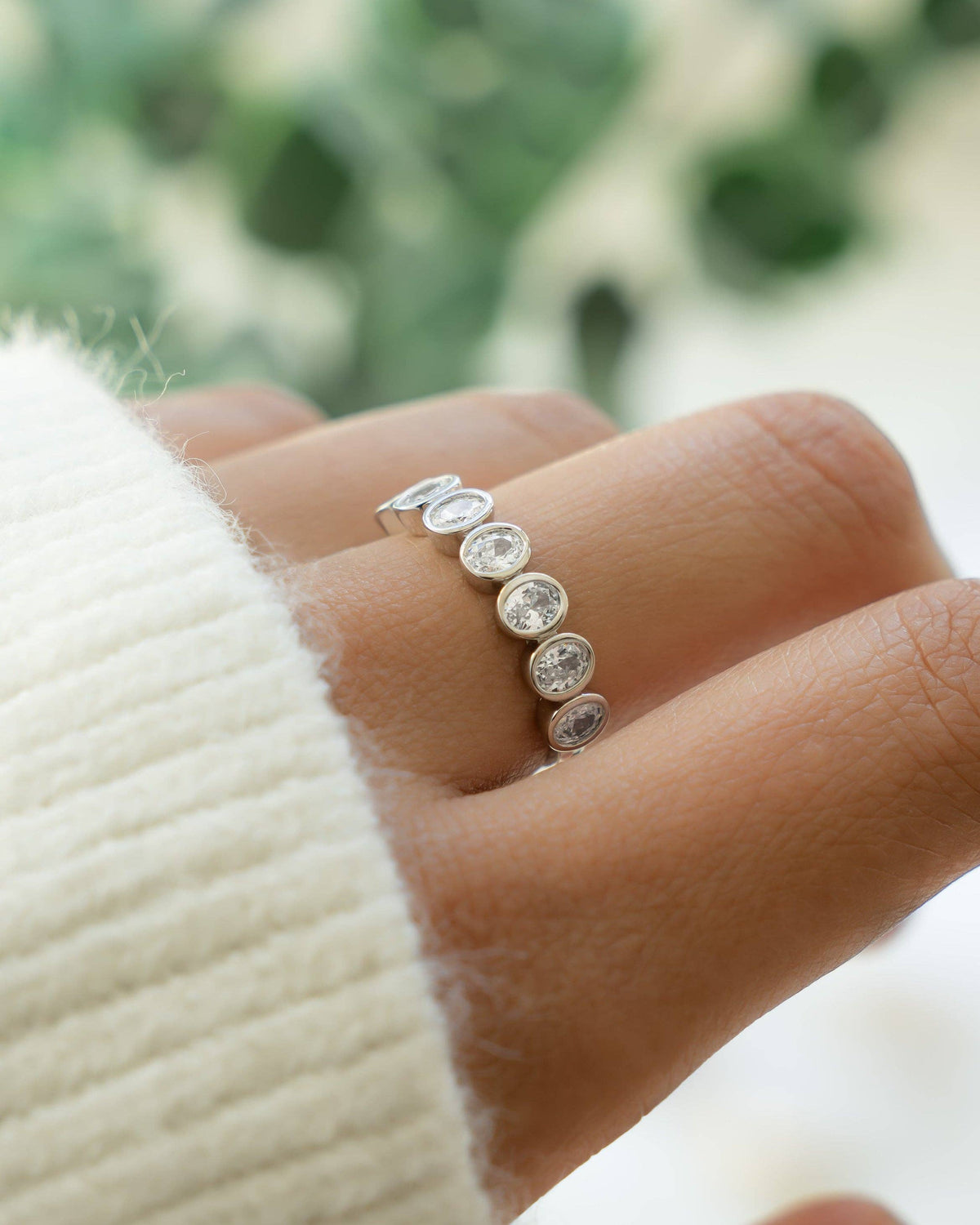 Oval Bezel Ring