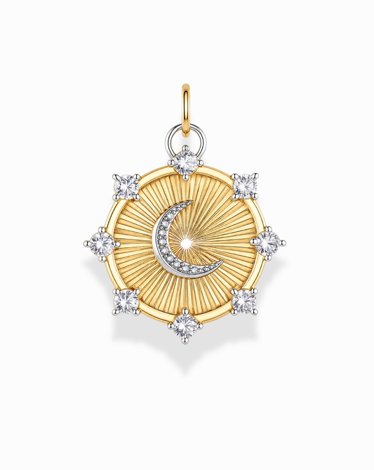 Lyra Moon Charm