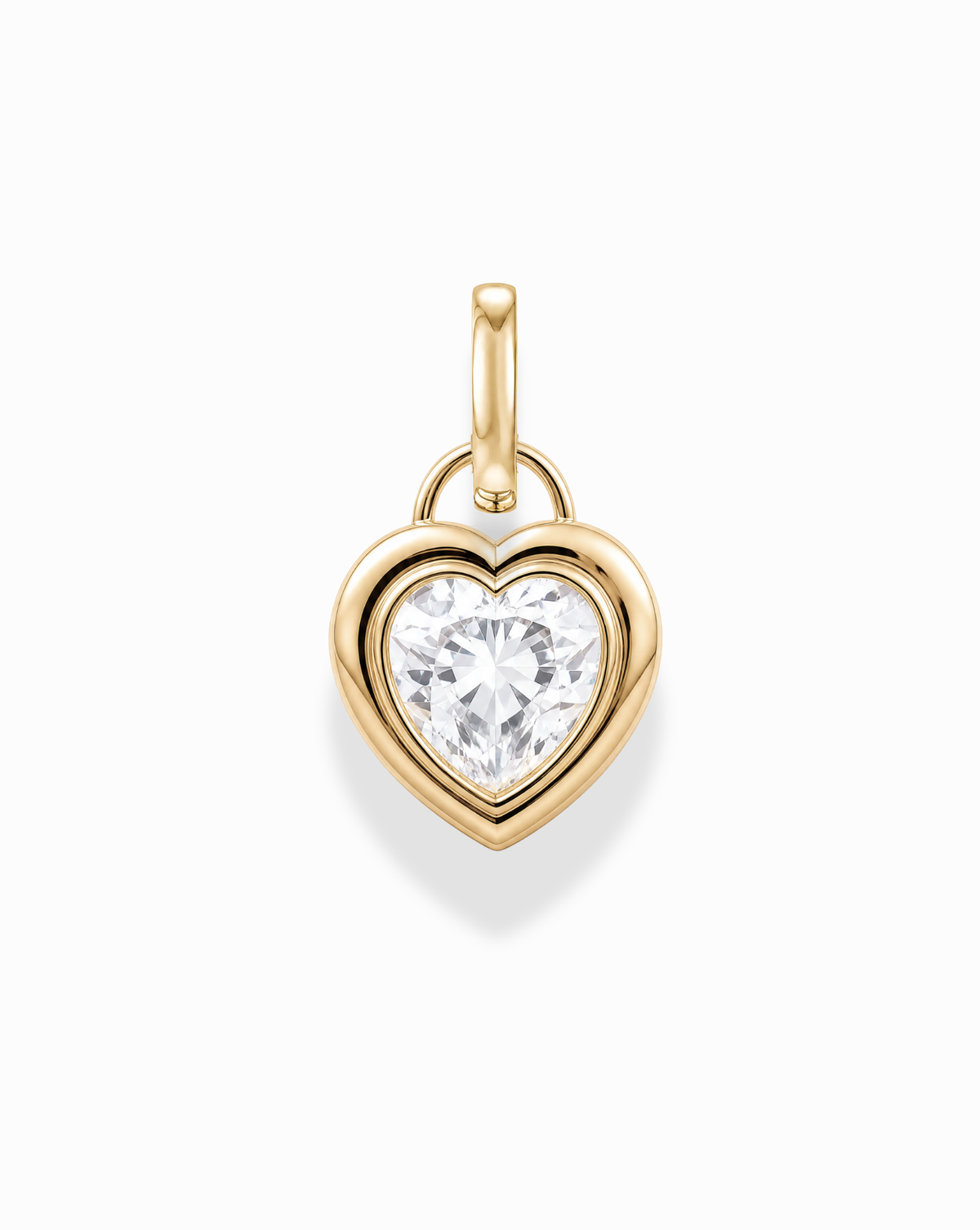Jovie Sapphire Heart Charm